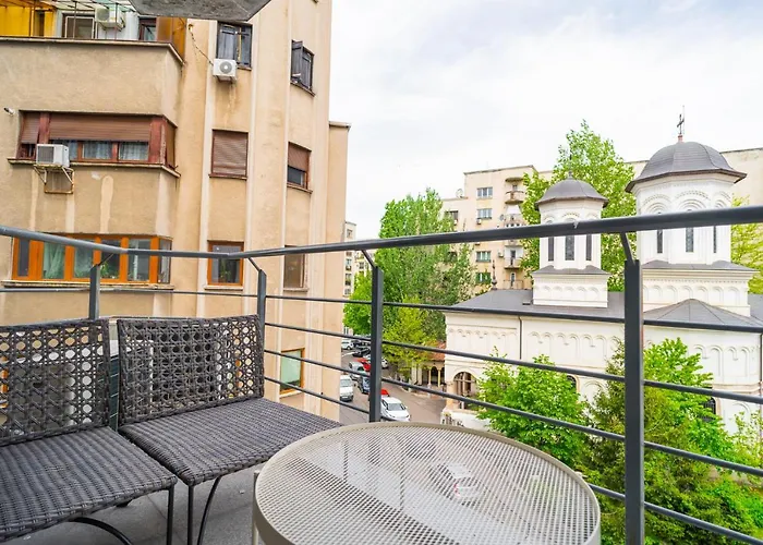 公寓 Charming Monro Old Town Flat 布加勒斯特